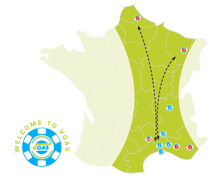 carte stations